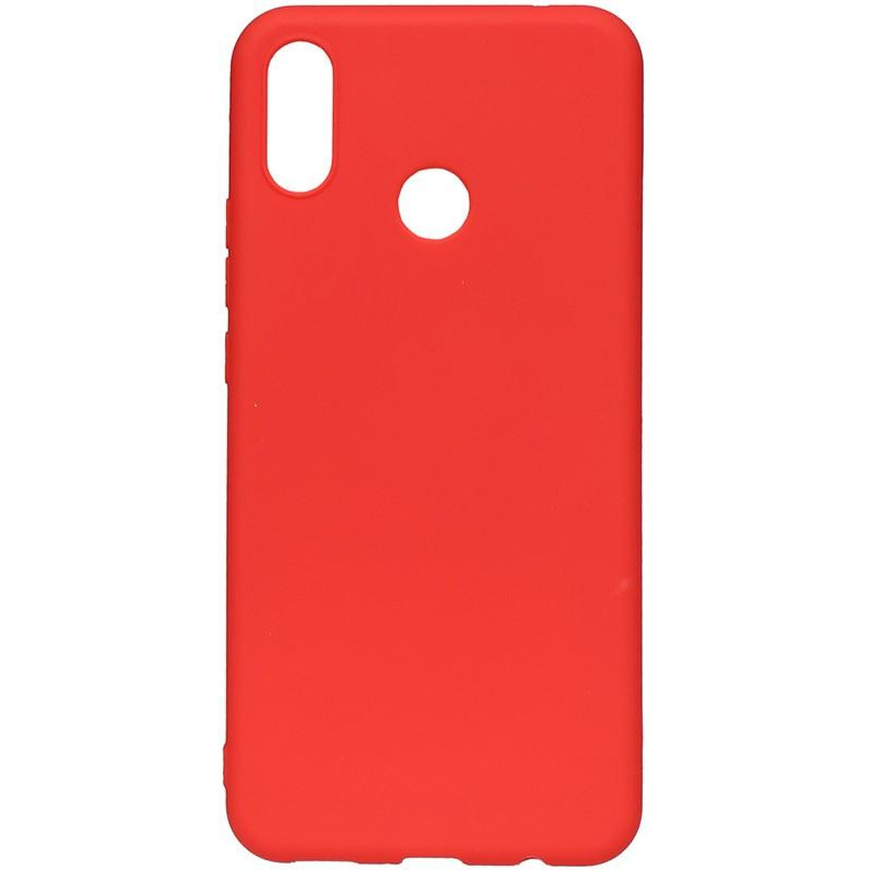 TOTO 1mm Matt TPU Case Huawei P Smart+ 2019 Red - зображення 1