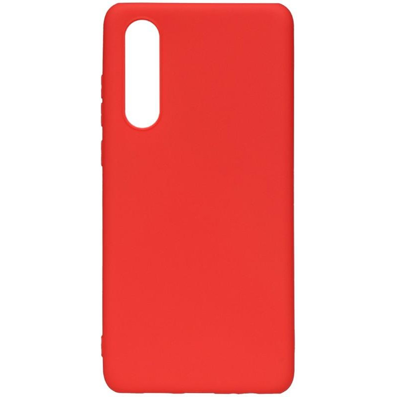 TOTO 1mm Matt TPU Case Huawei P30 Red - зображення 1