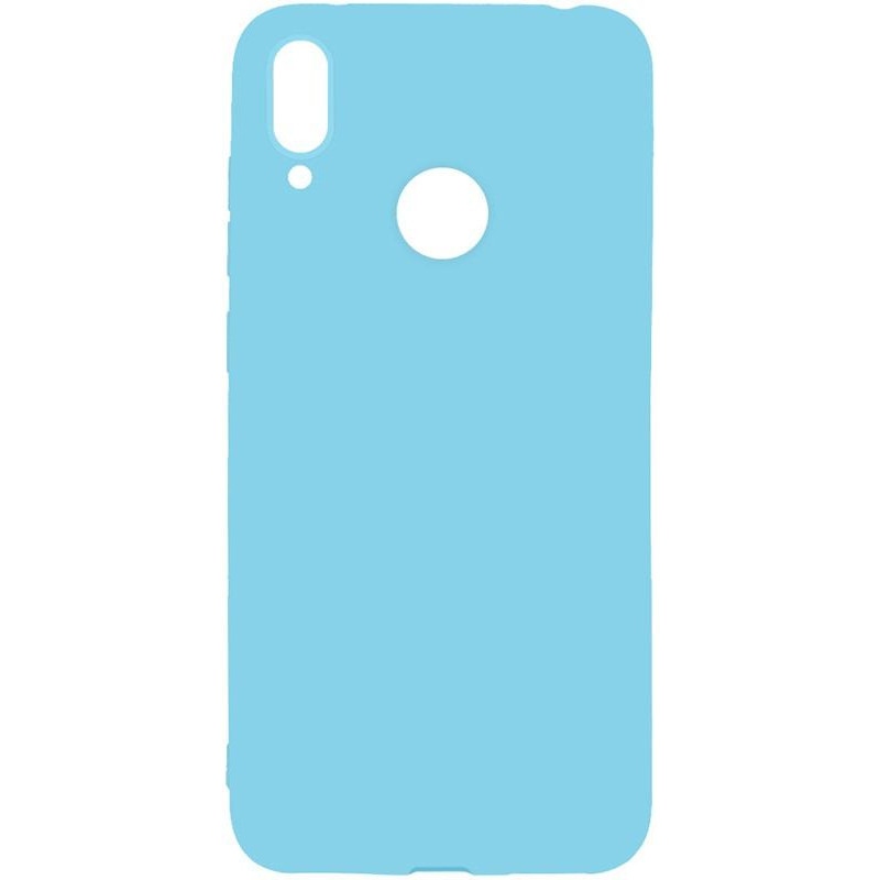 TOTO 1mm Matt TPU Case Huawei Y7 2019 Ocean Blue - зображення 1