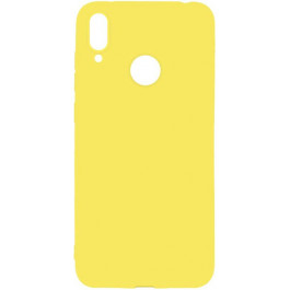 TOTO 1mm Matt TPU Case Huawei Y7 2019 Yellow