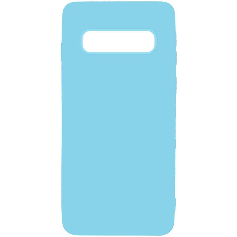 TOTO 1mm Matt TPU Case Samsung Galaxy S10 Ocean Blue - зображення 1