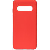 TOTO 1mm Matt TPU Case Samsung Galaxy S10+ Red - зображення 1