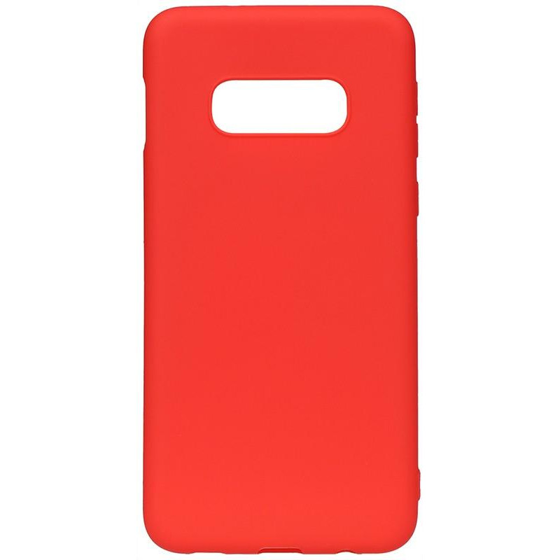 TOTO 1mm Matt TPU Case Samsung Galaxy S10e Red - зображення 1