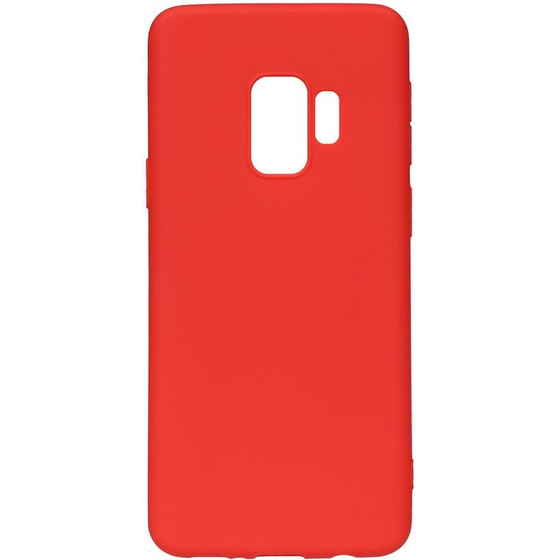 TOTO 1mm Matt TPU Case Samsung Galaxy S9 Red - зображення 1