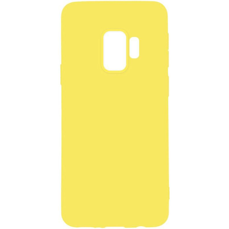 TOTO 1mm Matt TPU Case Samsung Galaxy S9 Yellow - зображення 1