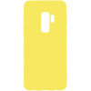 TOTO 1mm Matt TPU Case Samsung Galaxy S9+ Yellow - зображення 1