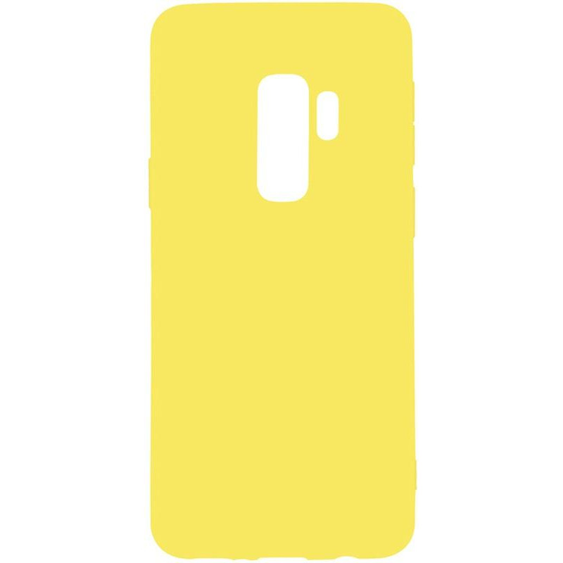 TOTO 1mm Matt TPU Case Samsung Galaxy S9+ Yellow - зображення 1