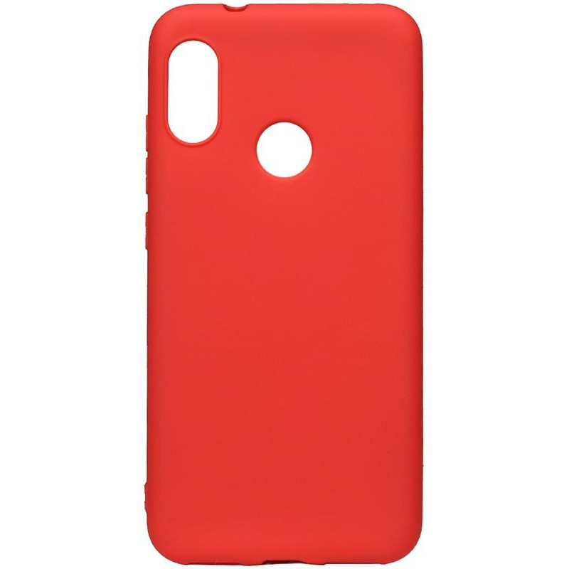 TOTO 1mm Matt TPU Case Xiaomi Redmi 6 Pro Red - зображення 1