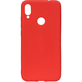 TOTO 1mm Matt TPU Case Xiaomi Redmi Note 7 Red