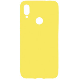 TOTO 1mm Matt TPU Case Xiaomi Redmi Note 7 Yellow
