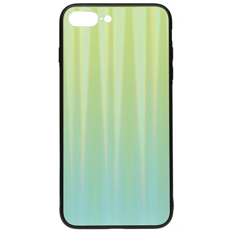 TOTO Aurora Print Glass Case Apple iPhone 7 Plus/8 Plus Green - зображення 1