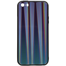 TOTO Aurora Print Glass Case Apple iPhone SE/5s/5 Blue