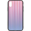 TOTO Aurora Print Glass Case Apple iPhone X/XS Lilac - зображення 1