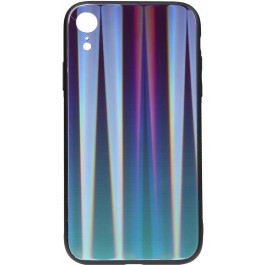 TOTO Aurora Print Glass Case Apple iPhone XR Blue