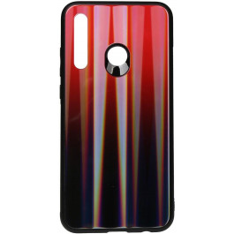 TOTO Aurora Print Glass Case Huawei P Smart+ 2019 Red