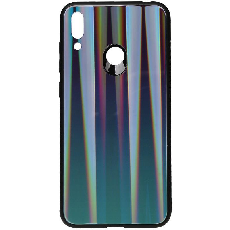 TOTO Aurora Print Glass Case Huawei Y7 2019 Blue - зображення 1