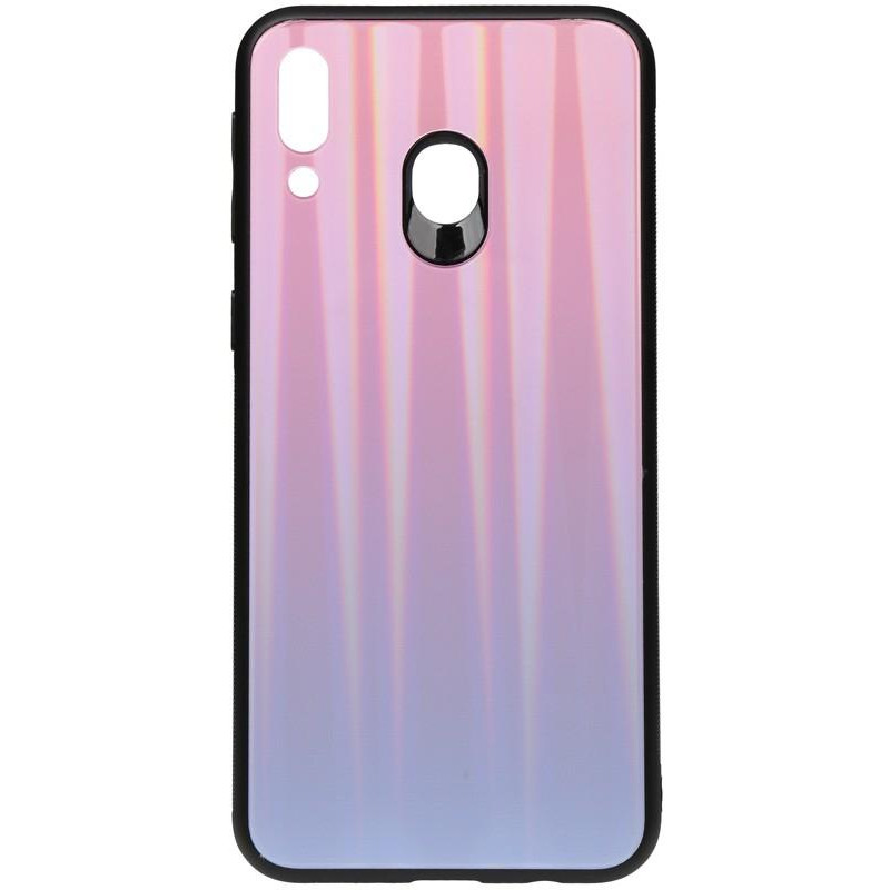 TOTO Aurora Print Glass Case Samsung Galaxy M20 Lilac - зображення 1