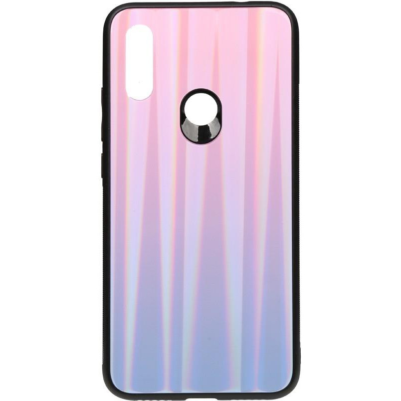 TOTO Aurora Print Glass Case Xiaomi Redmi 7 Lilac - зображення 1