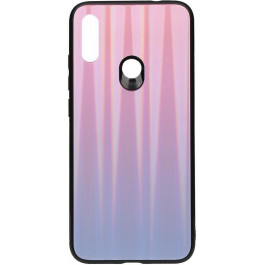 TOTO Aurora Print Glass Case Xiaomi Redmi Note 7 Lilac