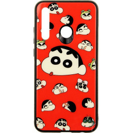   TOTO Cartoon Print Glass Case Huawei P Smart+ 2019 A monkey