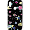 TOTO Cartoon Soft Silicone TPU Case Huawei P Smart Z Space Planets Black - зображення 1