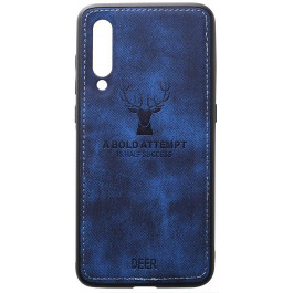   TOTO Deer Shell With Leather Effect Case Xiaomi Mi 9 Dark Blue