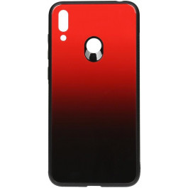 TOTO Gradient Glass Case Huawei Y7 2019 Red