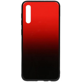 TOTO Gradient Glass Case Samsung Galaxy A50 Red