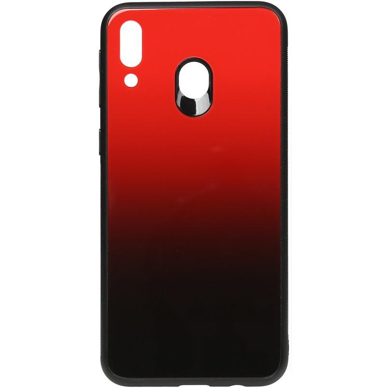 TOTO Gradient Glass Case Samsung Galaxy M20 Red - зображення 1