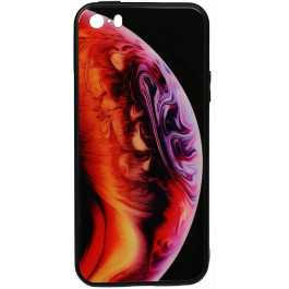 TOTO Print Glass Space Case Apple iPhone SE/5s/5 Amethyst