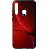 TOTO Print Glass Space Case Huawei P Smart+ 2019 Rubin Red - зображення 1