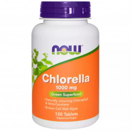   Now Foods Chlorella 1000 mg 120 tabs