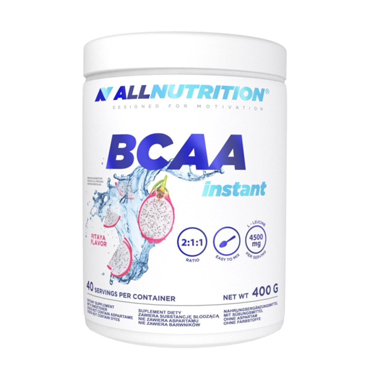 AllNutrition BCAA Instant 400 g /40 servings/ Orange - зображення 1