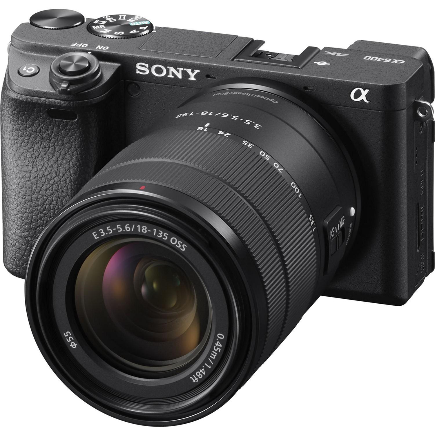 Sony Alpha A6400 kit (18-135mm) Black (ILCE6400MB.CEC) - зображення 1