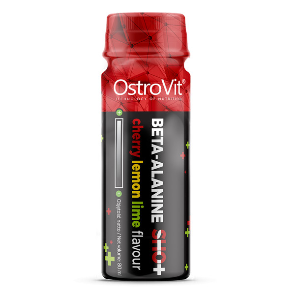 OstroVit Beta-Alanine Shot 80 ml /2 servings/ Cherry Lemon Lime - зображення 1