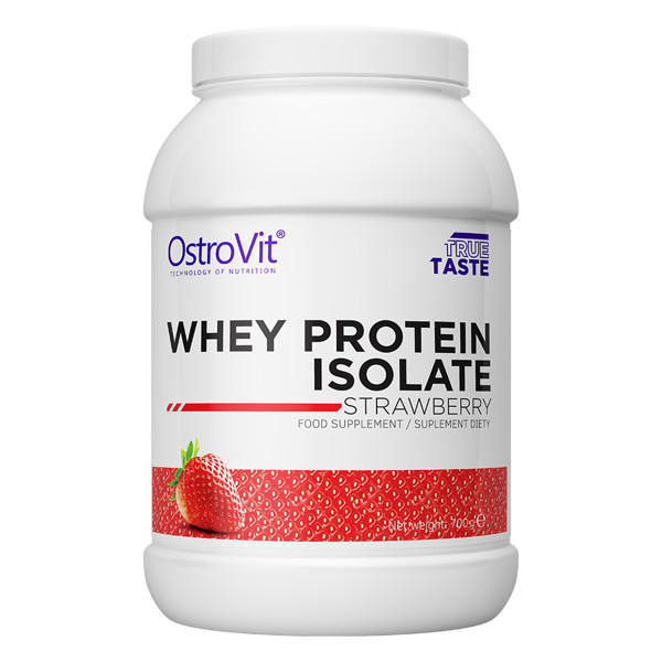 OstroVit Whey Protein Isolate 700 g /23 servings/ Strawberry - зображення 1