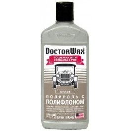 Doctor Wax Полироль с полифлоном белый 0,3л (DW8409)