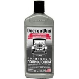   Doctor Wax Полироль с полифлоном серый 0,3л (DW8457)