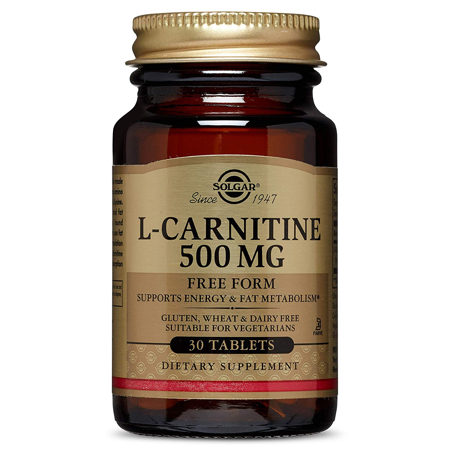 Solgar L-Carnitine 500 mg 30 tabs - зображення 1
