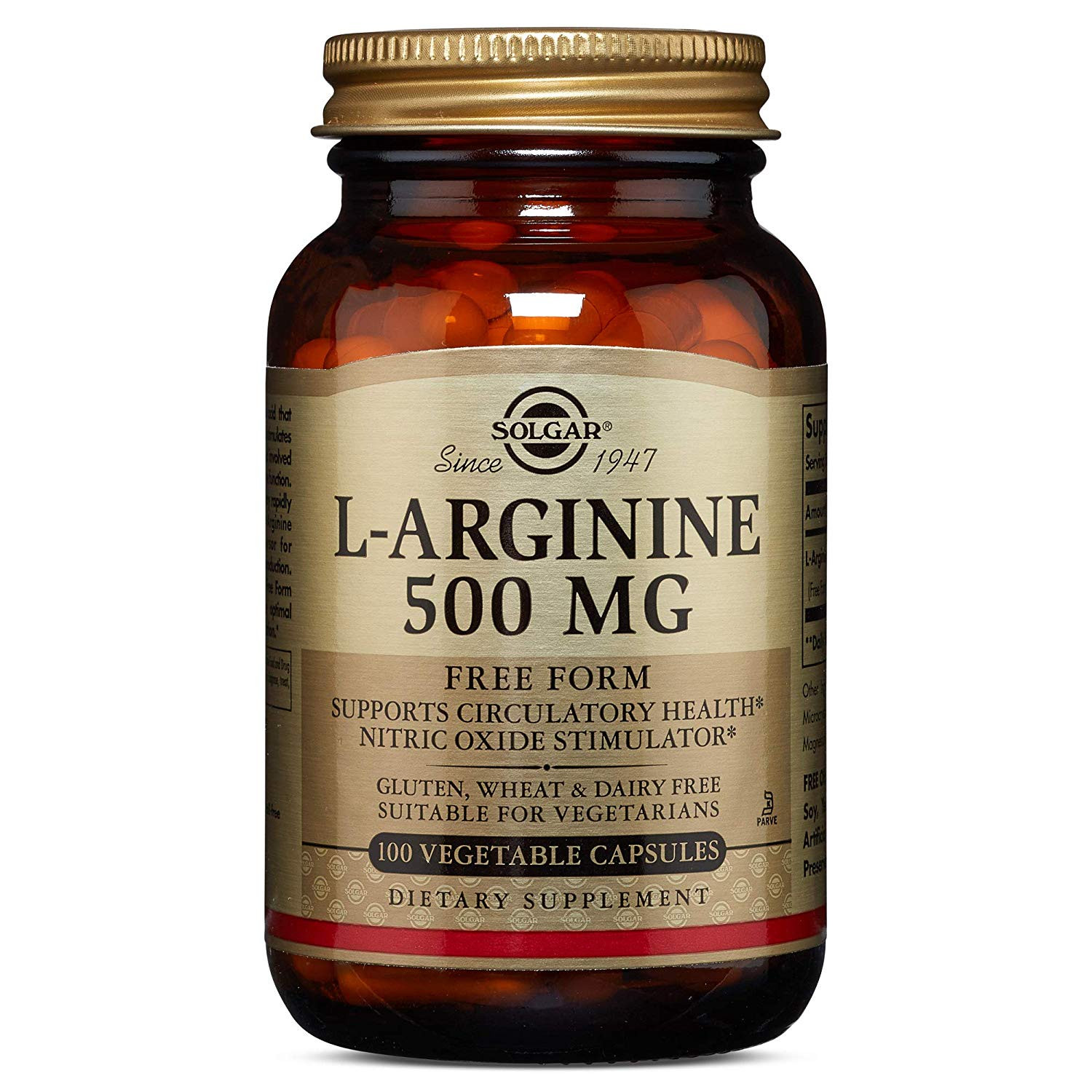 Solgar L-Arginine 500 mg 100 caps - зображення 1