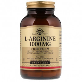 Solgar L-Arginine 1000 mg 90 tabs