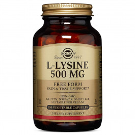 Solgar L-Lysine 500 mg 100 caps