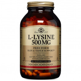 Solgar L-Lysine 500 mg 250 caps