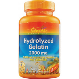 Thompson Hydrolyzed Gelatin 2000 mg 60 tabs