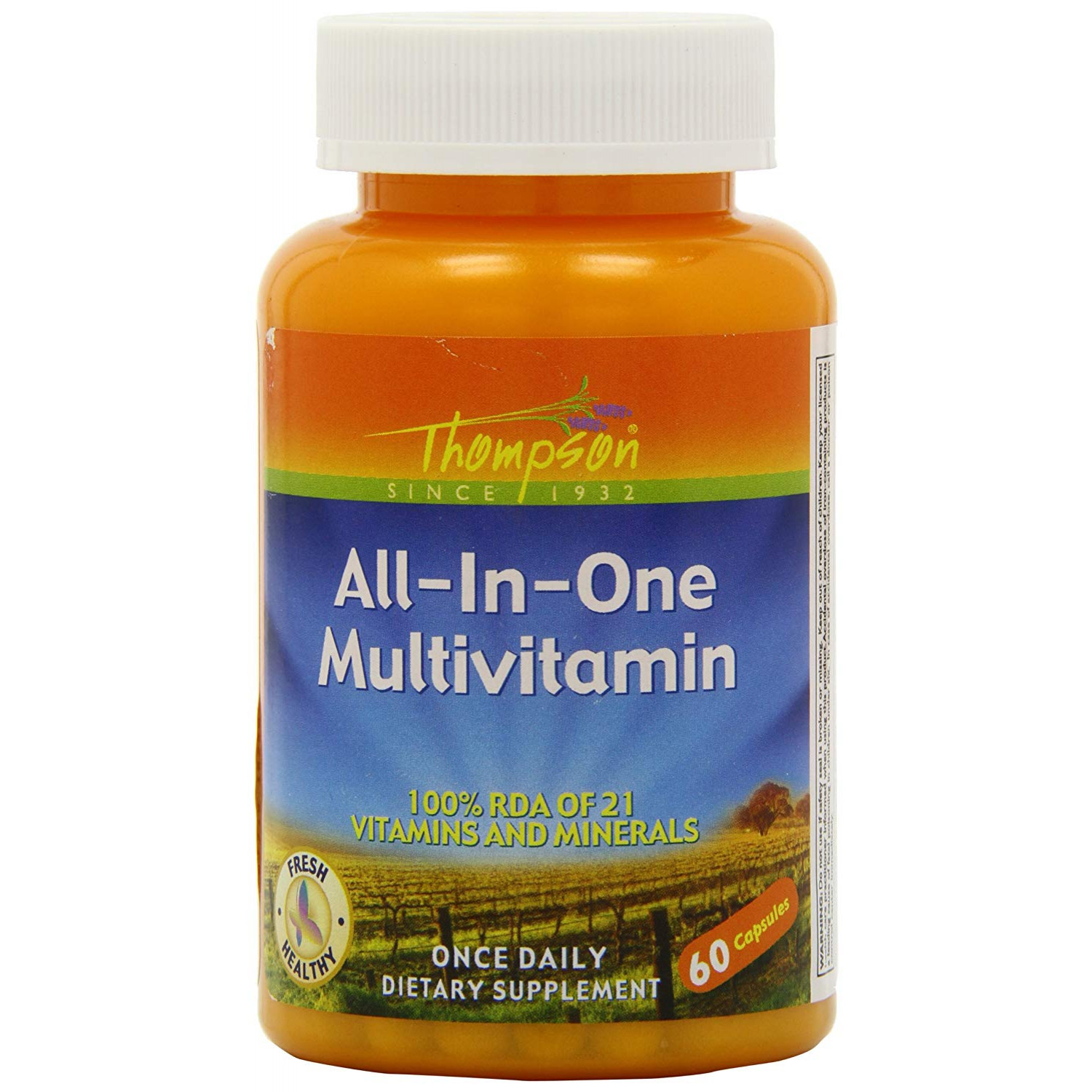 Thompson All-In-One Multivitamin 60 caps - зображення 1