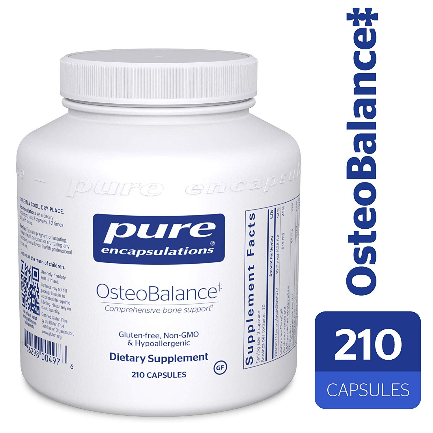 Pure Encapsulations OsteoBalance 210 caps - зображення 1