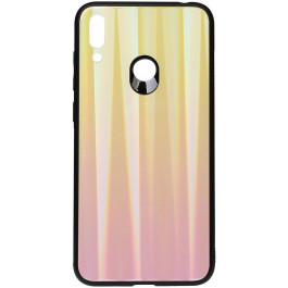TOTO Aurora Print Glass Case Huawei Y7 2019 Pink