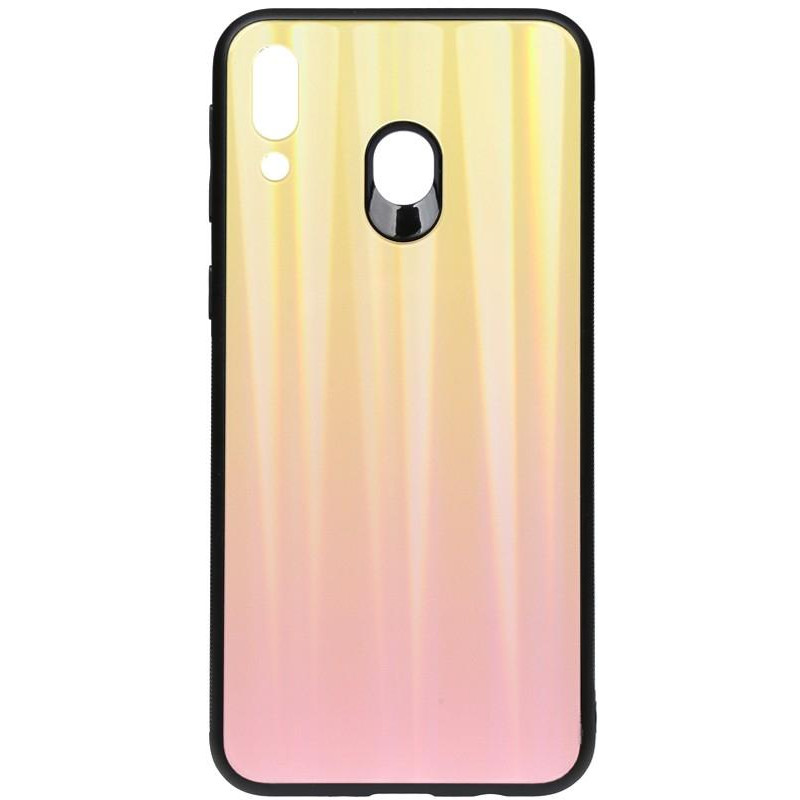 TOTO Aurora Print Glass Case Samsung Galaxy M20 Pink - зображення 1