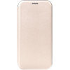 TOTO Book Rounded Leather Case iPhone 5/5s/SE Gold - зображення 1