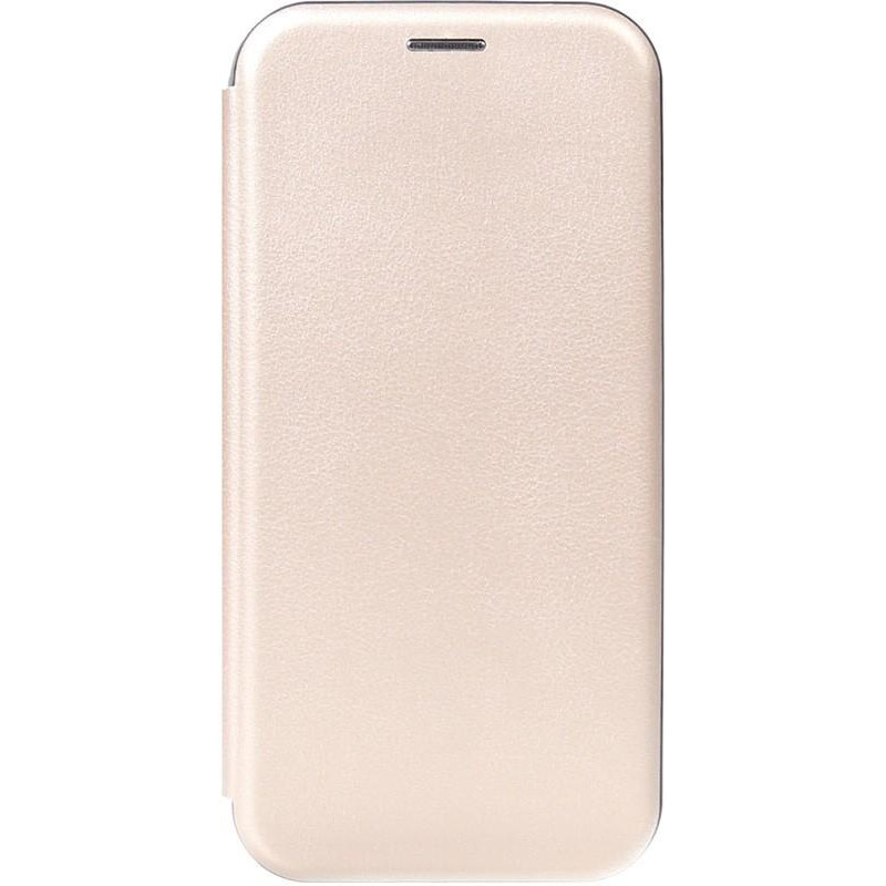 TOTO Book Rounded Leather Case iPhone 5/5s/SE Gold - зображення 1